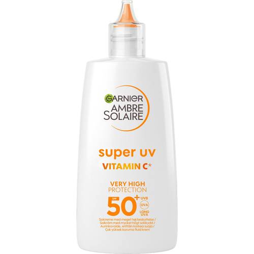 Garnier Ambre Solaire Super UV Vitamin C Anti-Dark Spots Fluid SPF50+ 40ml