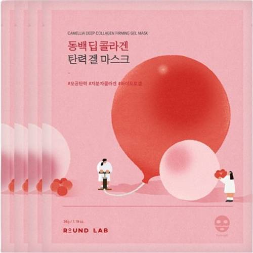 Round Lab Camellia Deep Collagen Firming Gel Mask 34g