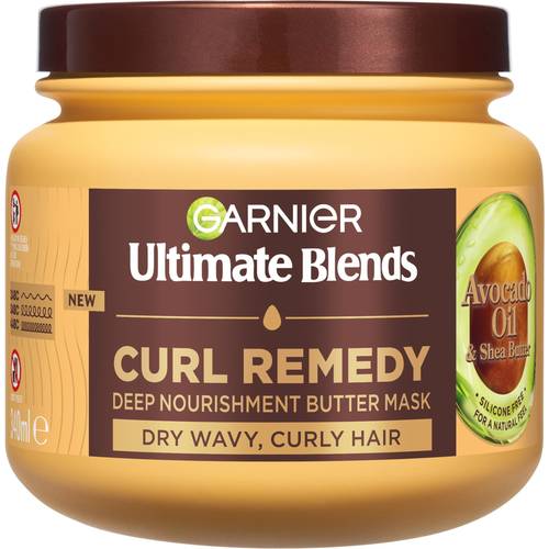 Garnier Avocado Oil Curl Remedy Mask 340ml 240ml