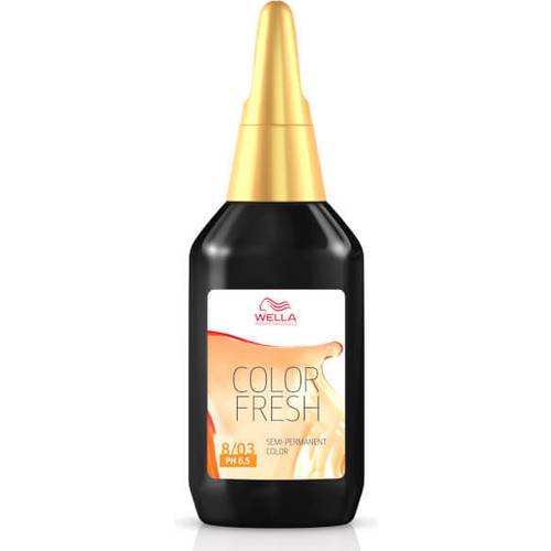Wella Color Fresh #8/03 Light Natural Gold Blonde 75ml