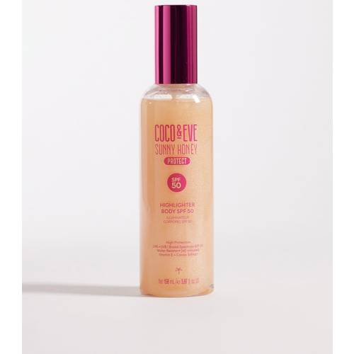 Coco & Eve Sunny Honey Protect Shimmer Highlighter SPF 50 150ml