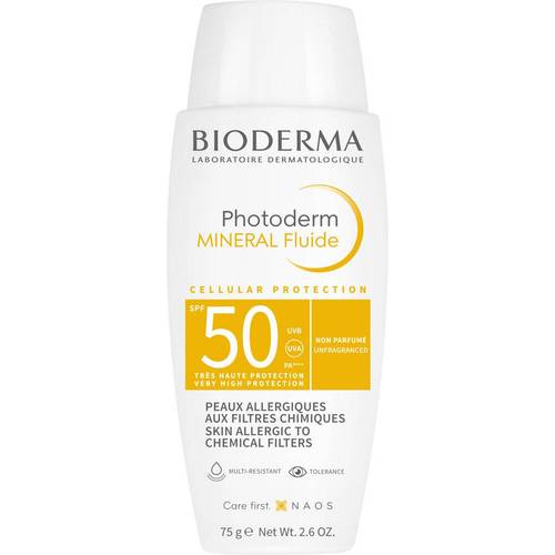 Bioderma Photoderm Mineral Fluide SPF50+ 75g