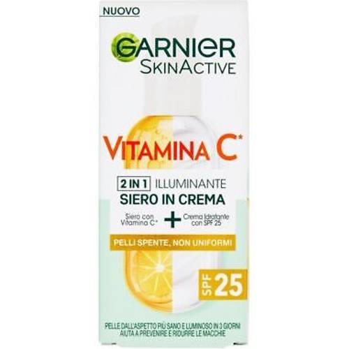 Garnier SkinActive 2-in-1 Serum Cream Vitamin C SPF25 50ml