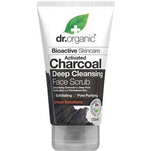 Dr. Organic Activated Charcoal Face Scrub 125ml