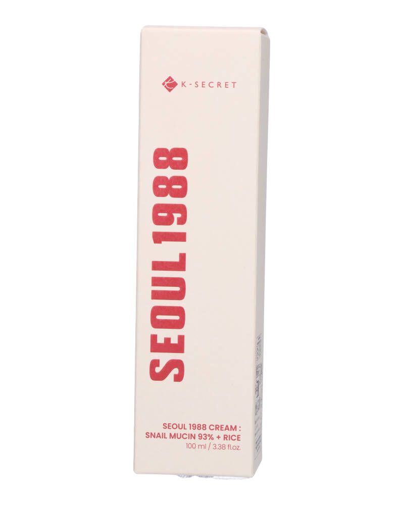 Secret Seoul 1988 Cream Snail Mucin 93% + Rice 100ml