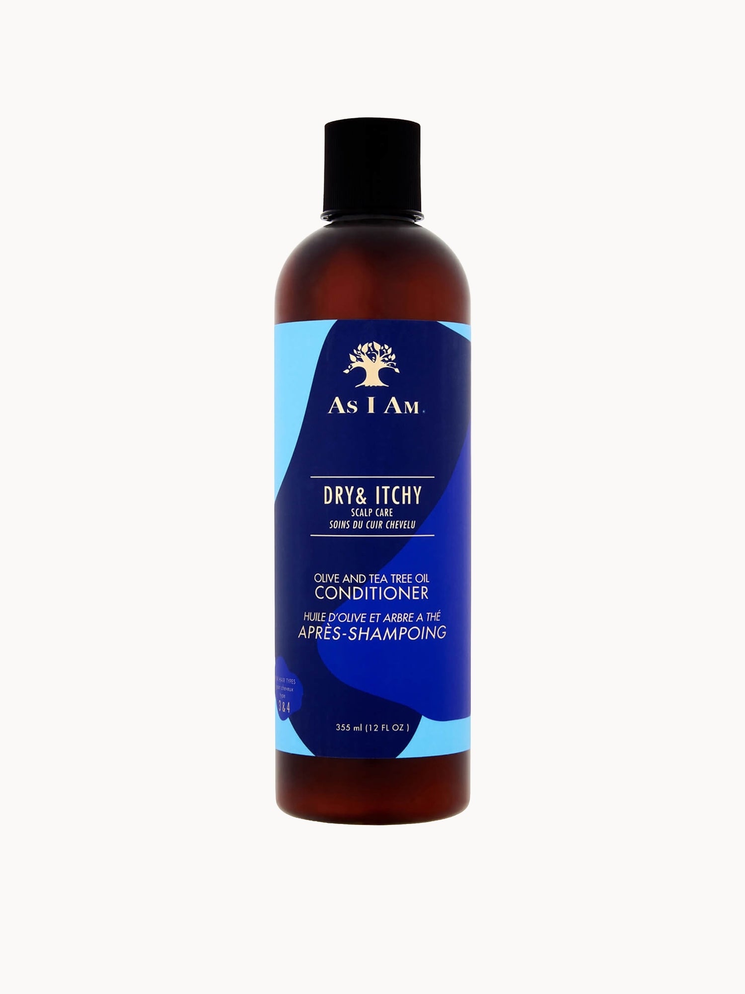 As I Am Dry & Itchy Olive & Tea Tree Oil Conditioner 355ml
