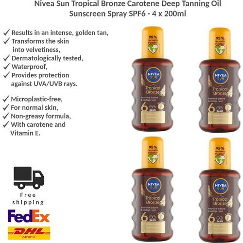 Nivea Sun Oil Spray SPF 6 150ml