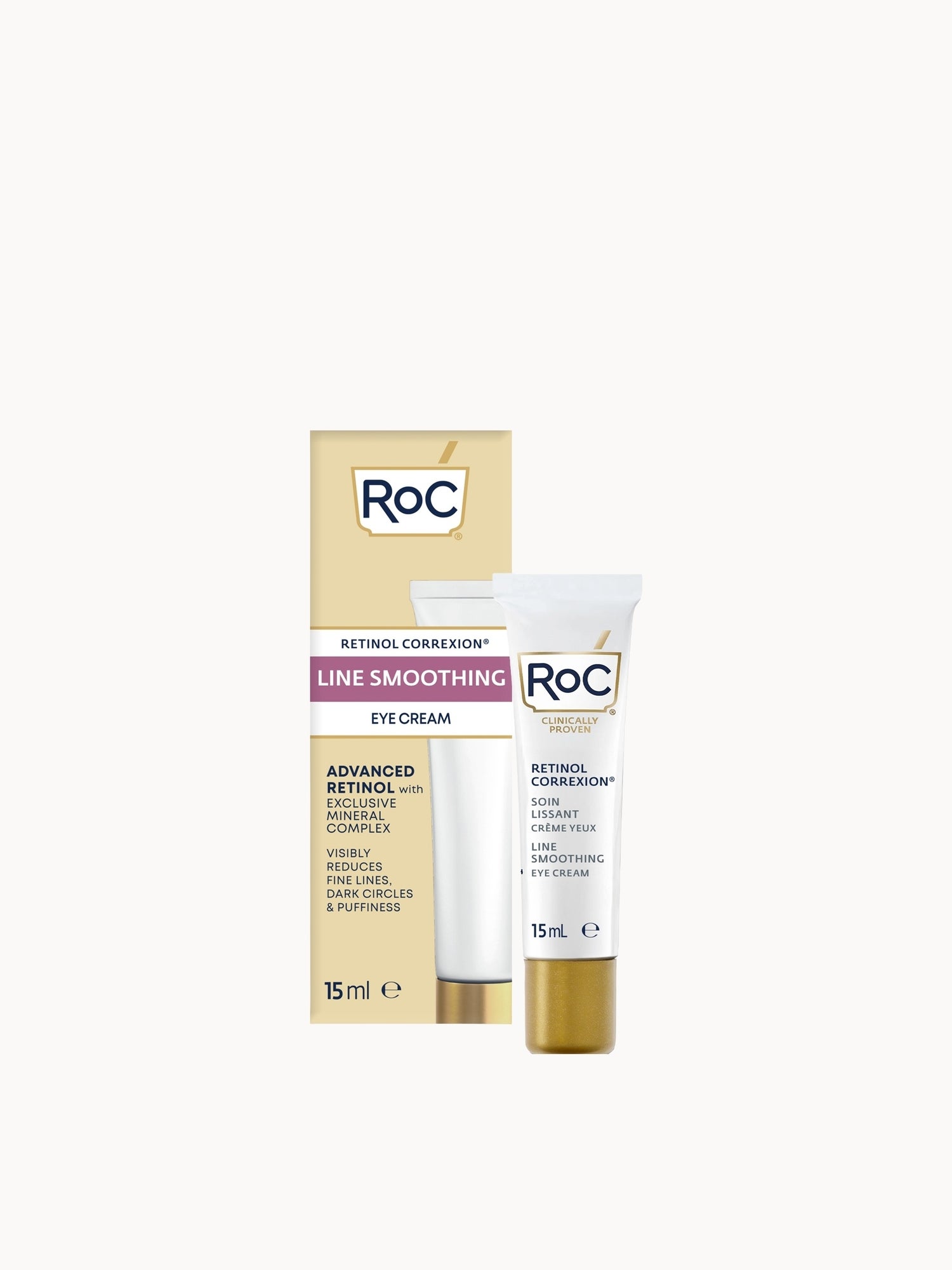 Roc Retinol Correxion Line Smoothing Eye Cream 15ml