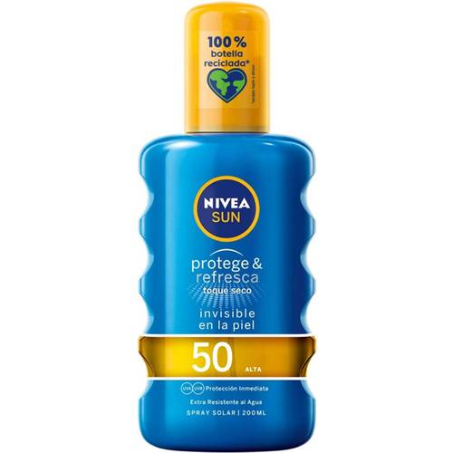 Nivea Sun Protege & Refresca Solar Spray SPF50 200ml