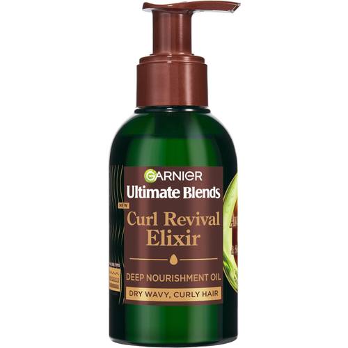 Garnier Ultimate Blends Curl Revival Elixir Oil 120ml