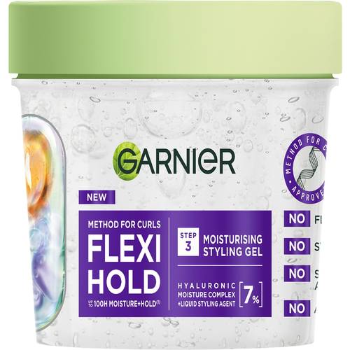 Garnier Method for Curls Flexi Hold Moisturising Styling Gel 370ml