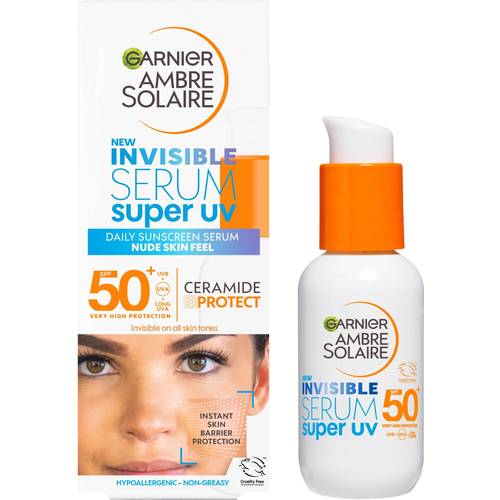 Garnier ambre solaire spf 50+ super uv face serum 30ml