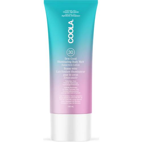 Coola Dew Good Illuminating Body Melt Sunscreen Lotion SPF 40 100ml