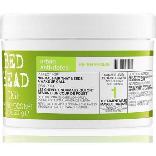 Tigi Bed Head Urban Anti Dotes Re-Energize Treatment Mask 200ml 200g