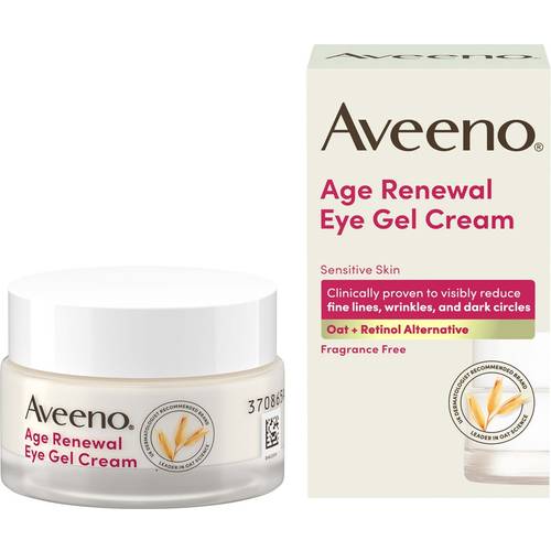 Aveeno Face Age Renewal Eye Gel Cream 15ml