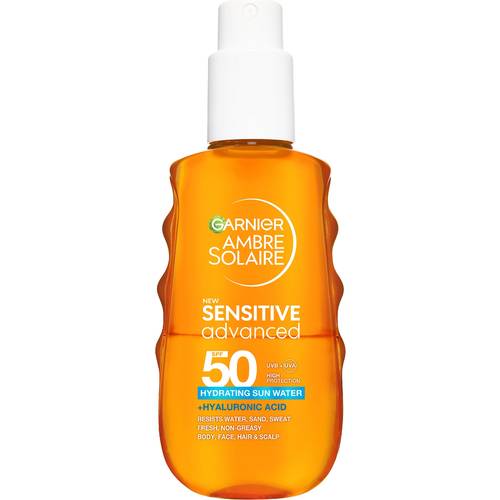 Garnier Ambre Solaire Sensitive Advanced Sun Protection Water SPF50 150ml
