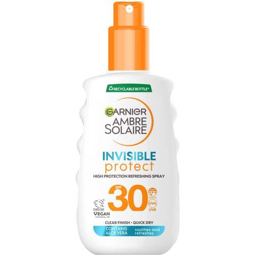 Garnier Ambre Solaire Invisible Protect Spray SPF30 150ml