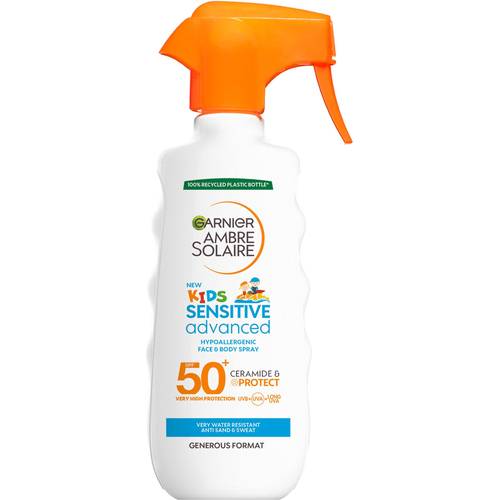 Garnier Ambre Solaire Sensitive Advanced Kids Happy Trigger Spray SPF50+ 270ml