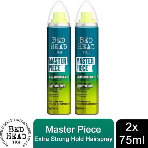 Tigi Hair Spray Extra Strong Hold & Massive Shine 2pk Blue 75ml
