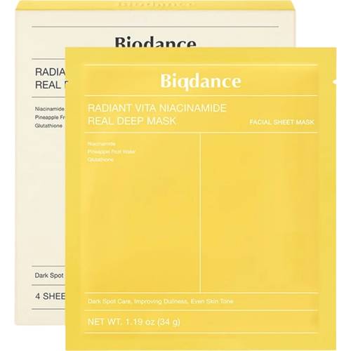 Biodance Radiant Vita Niacinamide Real Deep Mask 34g