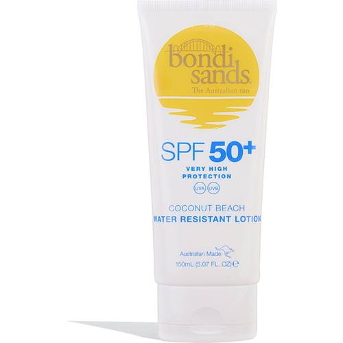 Bondi Sands SPF 50+ Body Sunscreen Tube Coconut Scent 150ml