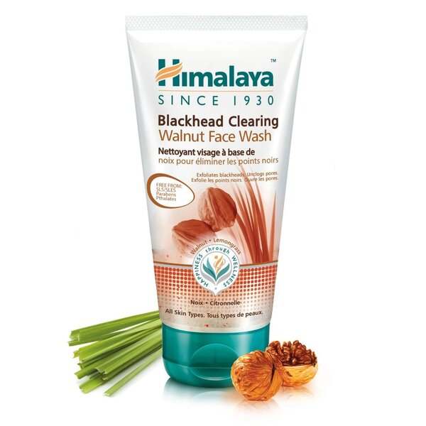 Himalaya Blackhead Clearing Walnut Face Wash 150ml