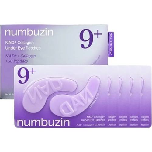 Numbuzin No.9 Nad Collagen Under Eye Patches 10 Pieces 8g x 5 Ea 10ml