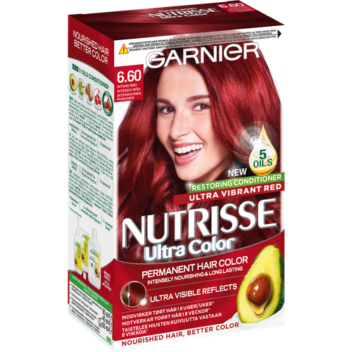 Garnier Nutrisse Ultra Color #6.60 Intense Red 60ml
