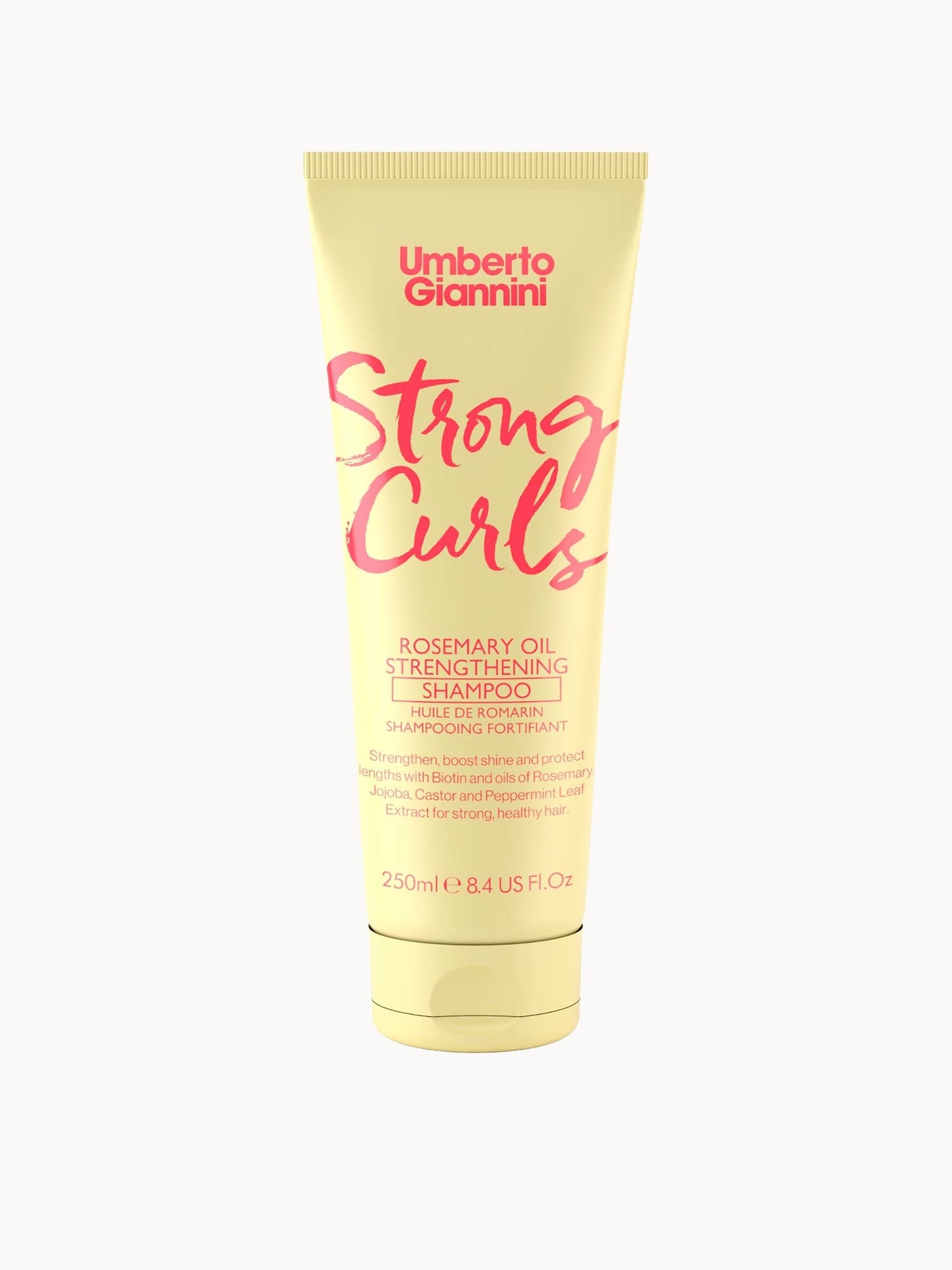 Umberto Giannini Strong Curls Rosemary Oil Shampoo 250ml
