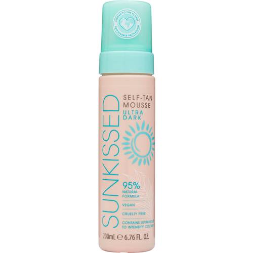 Sunkissed HydroGlow Tanning Mousse Ultra Dark 200ml