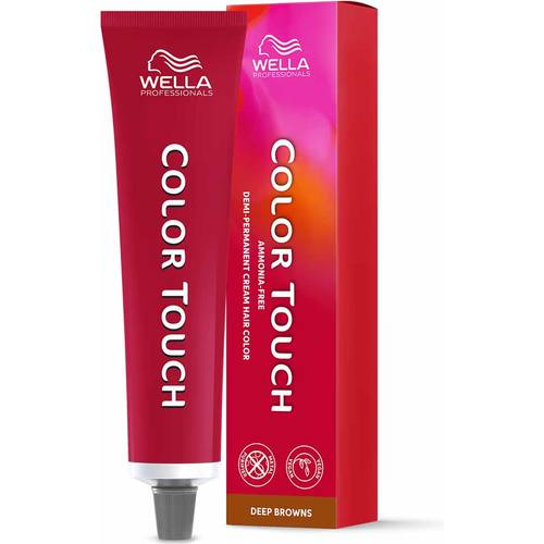 Wella Color Touch Semi Permanent Hair Colour Dark Blonde Brown Ash 59ml