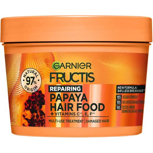 Garnier Fructis Hair Food Papaya Mask 400 390ml