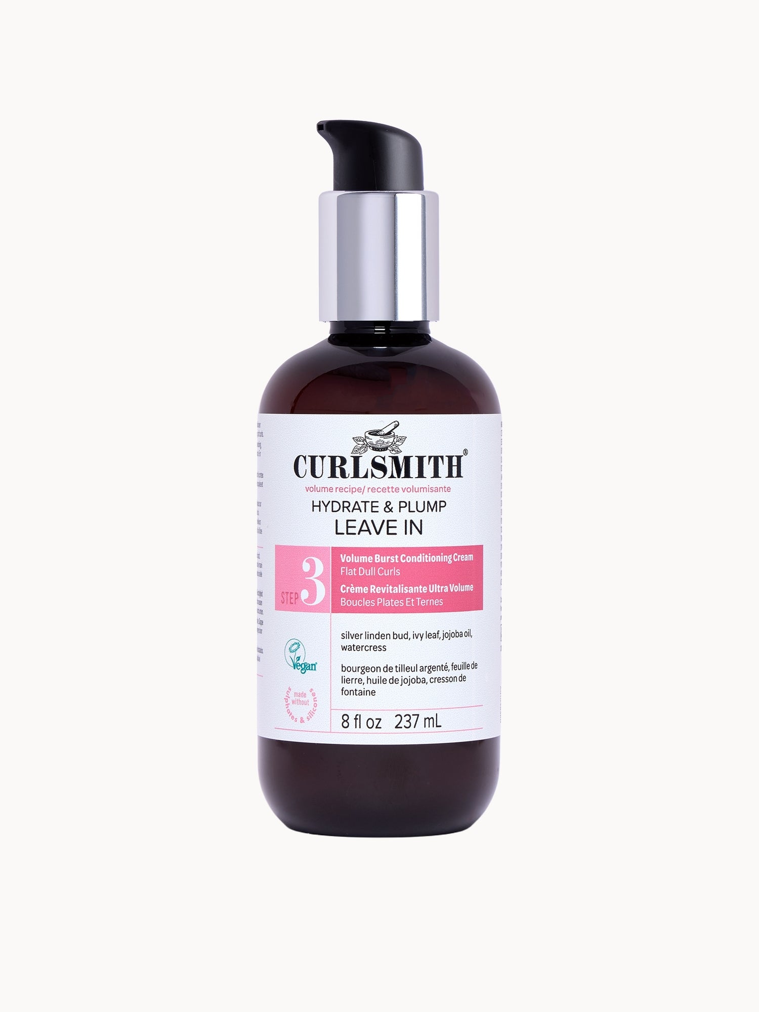 Curlsmith Hydrate and Plump Leave-in Conditioner 237ml