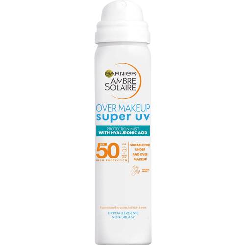 Garnier Ambre Solaire Over Makeup Super UV Protection Mist SPF50+ 75ml