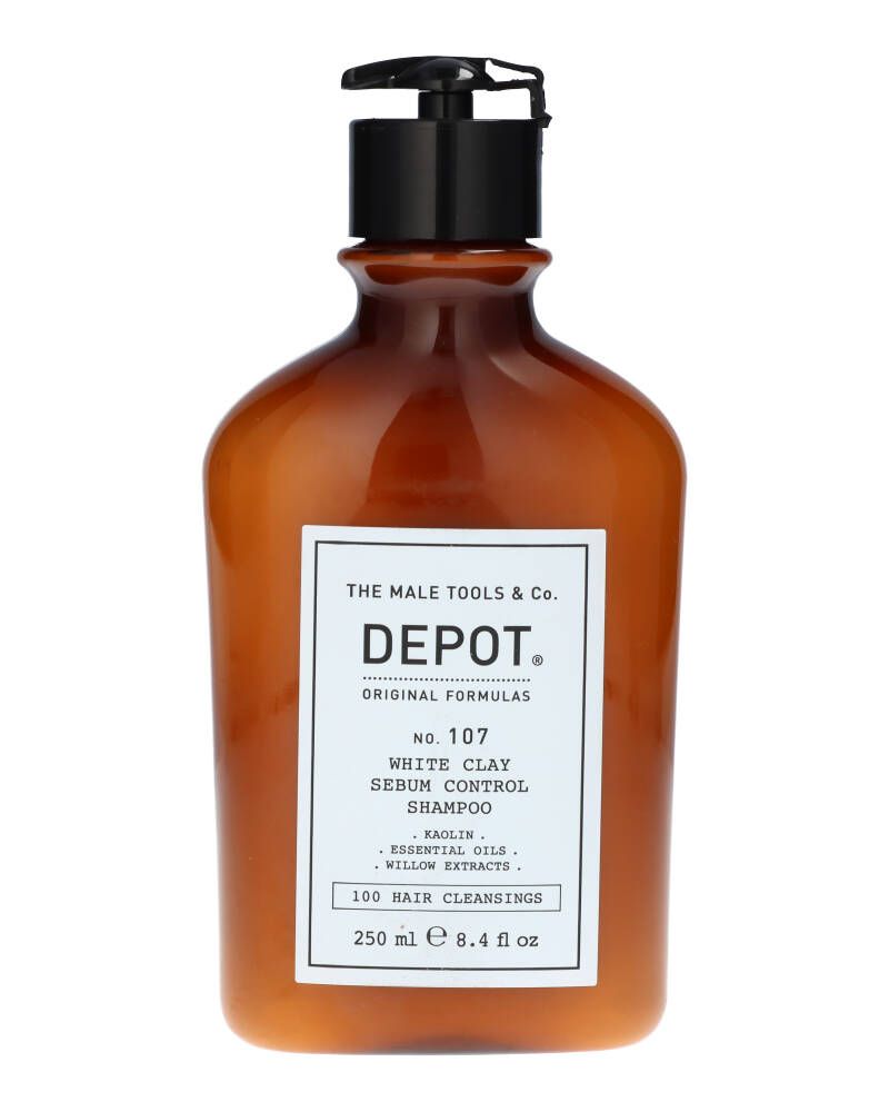 Depot No. 107 White Clay Sebum Control Shampoo 250ml