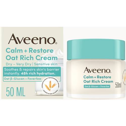 Aveeno Face Calm Restore Oat Rich Cream 50ml
