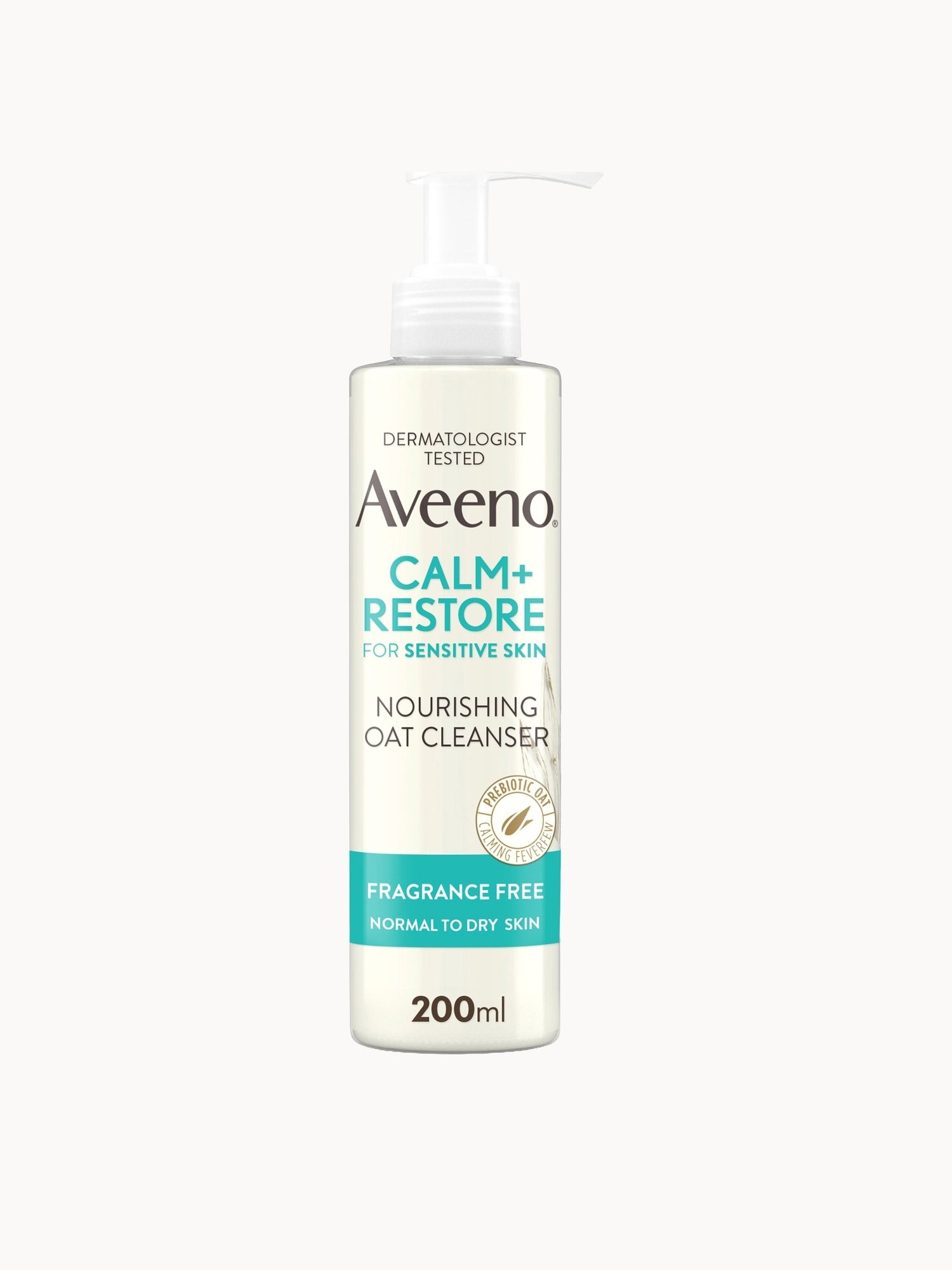 Aveeno Calm + Restore Nourishing Oat Cleanser 200ml