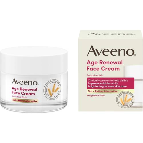 Aveeno Age Renewal Face Cream 50ml