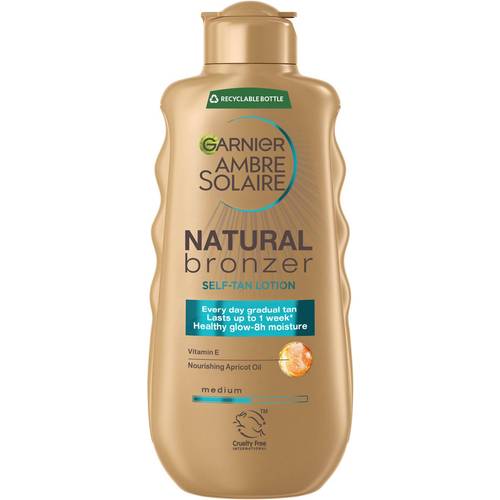 Garnier Ambre Solaire Natural Bronzer Self Tan Lotion 175ml